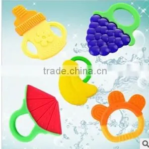 Manufacturers Wholesale 100% Food Grade Silicone Baby Teether Bpa Free thumbnail-1