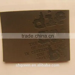 Fashion Design PU Fake Leather Patch for Denim thumbnail-1