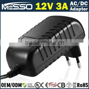 12V 3A CCTV Camera Adapter 36W Cameras CCTV Camera System Adapter CCTV Power Supply thumbnail-1