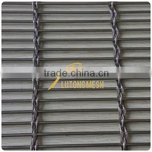 Anping Lutong Mesh Decorative Metal Wire Mesh Wall Panel for Architectural Facade Cladding thumbnail-3
