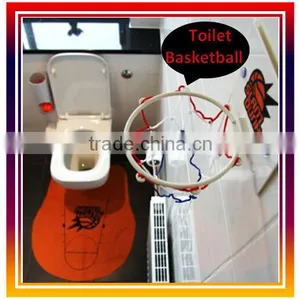 Toilet Basketball Mini Basketballs Toys Basketball Sport in the Toilet thumbnail-1