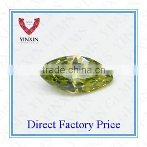 Standard Size High Quality Marquise 6x3mm Peridot Loose Gemstones thumbnail-1