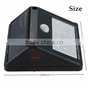 Free Sample Solar Motion Sensor Light Outdoor Waterproof Light Outdoor Garden Security Wall Light thumbnail-5