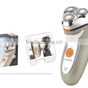 Fashion Design Professional Electric Rechargeable Power Motor Man Shaver With Stand Bathroom Floating Trimmer thumbnail-2