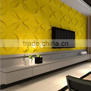 High Quality Polyurethane Moulding 403048 Home Decorator Items of PU 3D Wall Panel thumbnail-1