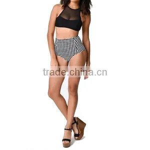 High Waist 2017 Sexy Swim Suit thumbnail-4