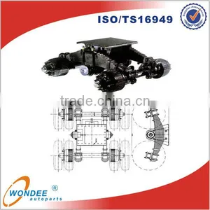 Semi Trailer Drum Axle 28T High Mounting Bogies thumbnail-1