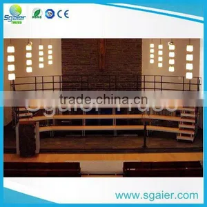 Hight Quality Aluminum Portable Choral Risers for Orchestra/band for Sale thumbnail-1