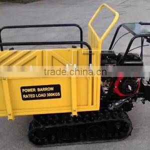 Hot Sale 300kg Loading Farm Mechinery Mini Crawler Dumper BY300C With CE thumbnail-4