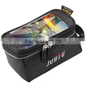 JOYTU Bicycle Saddle Bag 4 Colors 5.5 Inch Cycling Bag Touch Screen Polyester Bike Bicycle Bag Handlebar Pack for Cycling thumbnail-3