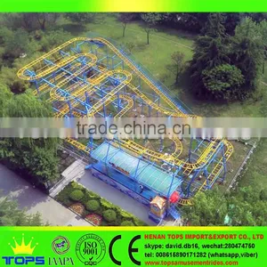 Thrilling Amusement Track Ride Roller Type Spinning Coaster thumbnail-1
