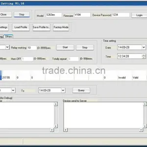 GSM GPRS Analog Logger With PC Software System, Monitor Temperature, Oil Flow, Humidity, Current, Voltage, Oil Level Sensor thumbnail-2