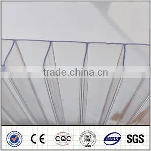 100% Bayer Virgin Materials,with UV Coating Polycarbonate Hollow Sheet thumbnail-2