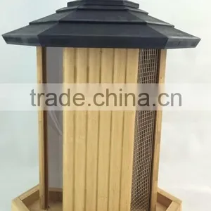 FSC Gazebo Seed Feeder/wooden Bird Feeder in Factory thumbnail-2