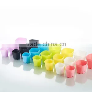 Plastic Square Pots for Plants Colorful Color-Large Size thumbnail-4
