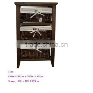 Linyi Tall Wicker Drawer Baskets for Bathroom thumbnail-1