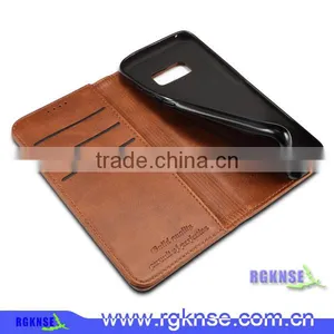 RGKNSE Fashion PU Flip Leather Wallt Cover Case for Samsung Galax S8 Phone Case thumbnail-1