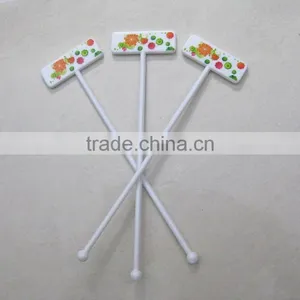L18.5cm Rectangle Shape Customized Cocktail Printed Stirrers thumbnail-1