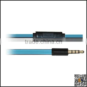 High Quality Popular Flat Cable Earphone thumbnail-3