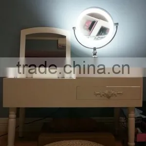 Professional Led Double Sided Makeup Mirror With Led Light thumbnail-6