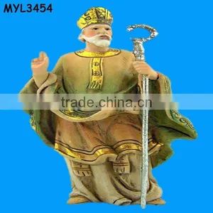 Catholic Gift Resin St Patrick Chapel Decoration thumbnail-1