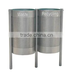 Arlau Outdoor Garden Stainless Steel Compost Bin thumbnail-3