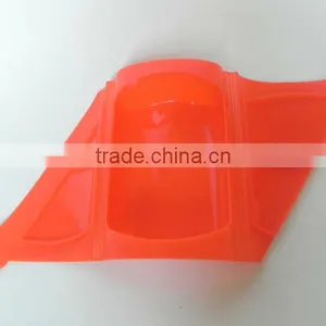 Rectangle 700ml Colorful Bowl Silicone Microwave Steam Lunch Box thumbnail-2