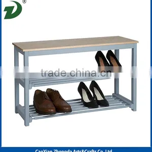 Folding Wooden Shoe Rack for Your Living Room thumbnail-3