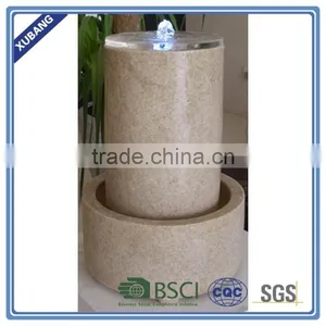 Acrylic Outdoor Water Fountain Cylinder Column Water Fountain thumbnail-1