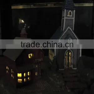 Christmas Decoration Ceramic Christmas Village thumbnail-4
