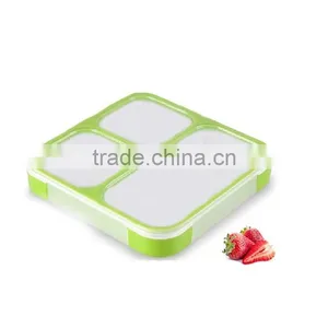 China High Quality Custom Eco-friendly Plastic Food Container Portable Lunch Box With Lock 2016 thumbnail-1