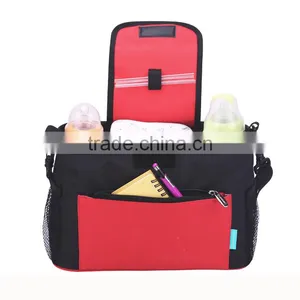 Polyester Hanging Troller Baby Organizer Bag thumbnail-3