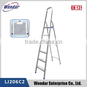 6-steps Aluminium Step Ladder, With EN131 Certificate thumbnail-1