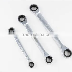 Double Head Ratchet Wrench With Mirror Surface thumbnail-5