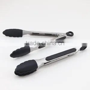 Best Selling 9 Inches Silicone Food Service Tong thumbnail-3