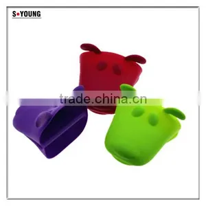 10106 Dog Head Shape Silicone Heat Resistant Grilling BBQ Gloves for Cooking, Baking thumbnail-1