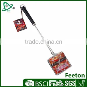 Grill Basket With Wooden Handle thumbnail-1