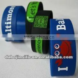 Bar Code Silicone Wrist Bands thumbnail-1