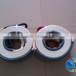 4x4 Recovery Kits White Color 4wd Car Tow Strap 9M Rope thumbnail-1