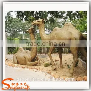 Latest Design Artificial Aniaml Statue Large Garden Fiberglass Artificial Saute thumbnail-5