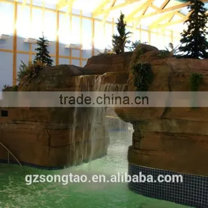 Fiberglass Rock Waterfall Indoor and Outdoor thumbnail-2