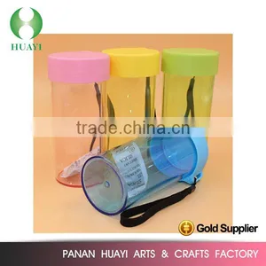 High Quality Fashion Design Colorful Plastic Water Bottle thumbnail-2