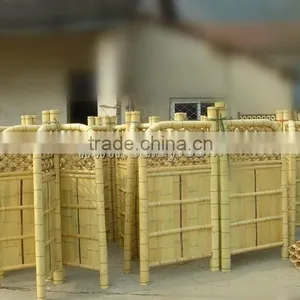 Decorated Bamboo Screen Panels thumbnail-1