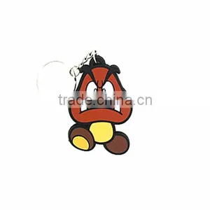 Custom Design Shaped 3D Soft Plastic Rubber PVC Keychain thumbnail-3