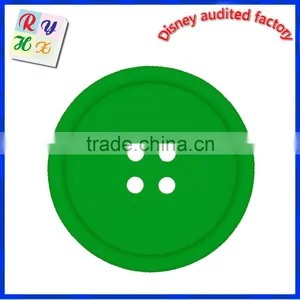 Trade Assurance Button Shape Design Coffee Cup Pad Tin Coaster thumbnail-1