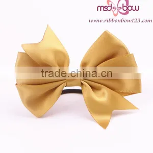 Custom Satin Ribbon Bow With Elastic for Perfume Bottle Package thumbnail-6