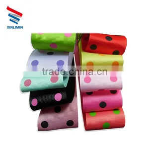 China New Ribbon Factory Customize Custom Printed Grosgrain Ribbon thumbnail-5