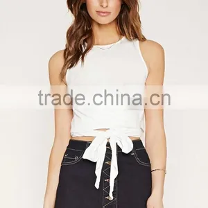 2016 Contemporary Wrap Crop Girls Top HST8013 thumbnail-2