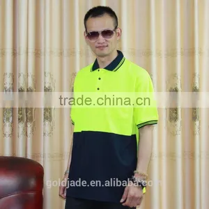 Custom 100% Polyester Dry Fit Mens Quick Dry Polo Shirt Wholesale Sport Polo Shirt thumbnail-1