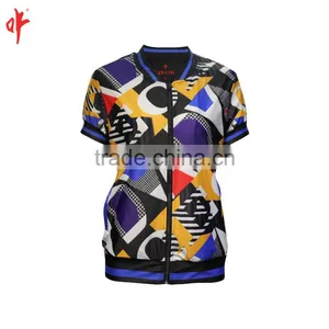 Ladies Running Suit , Sublimation Sports Suirt , Outdoor Shirt for Women thumbnail-2